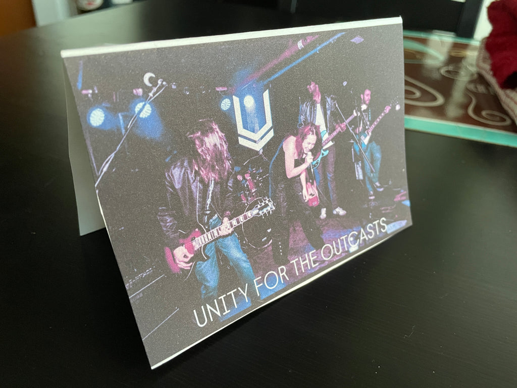 Handwritten "Thank You" Postcard and Sticker